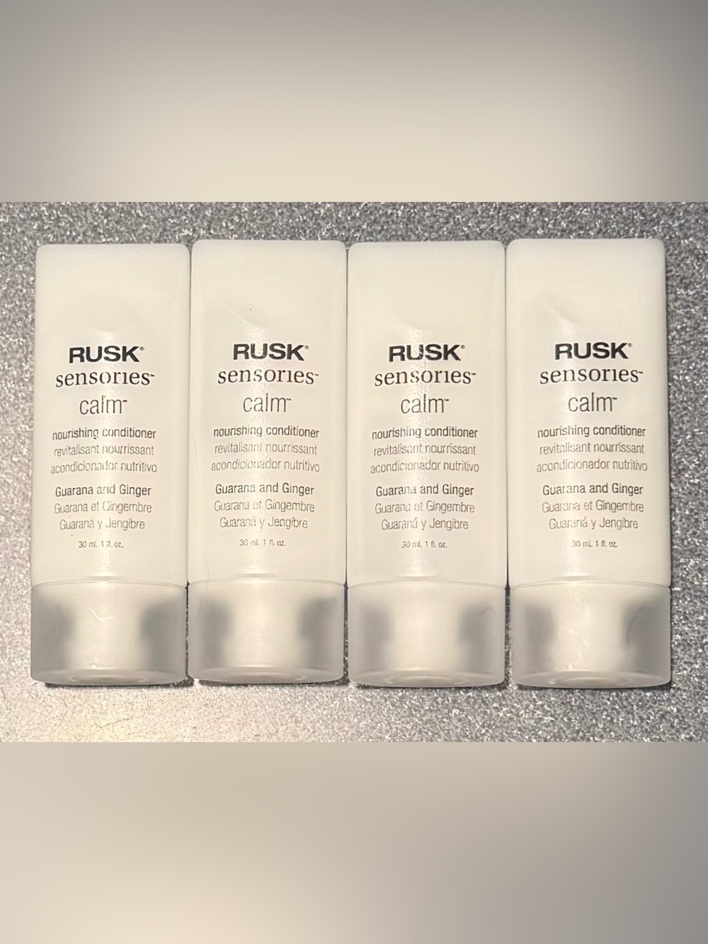 Rusk Sensories Calm Nourishing
Conditioner 1oz NEW ~4 bottles for $12~